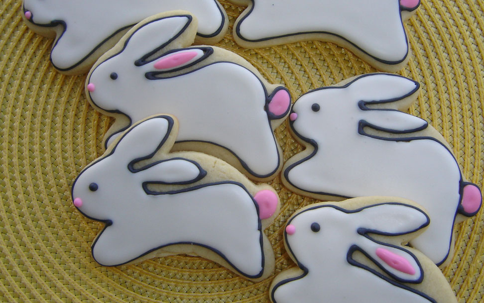 Easter bunnies race