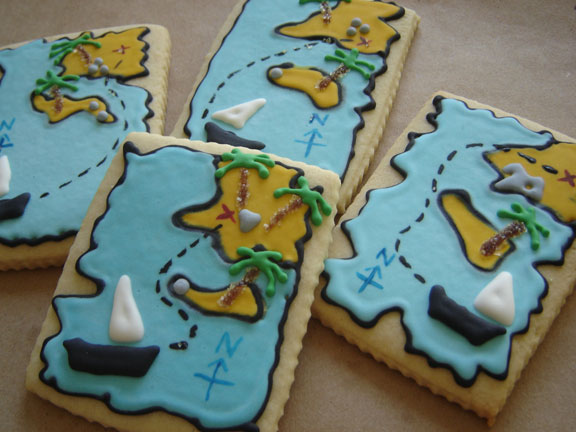 Treasure map/Pirate theme