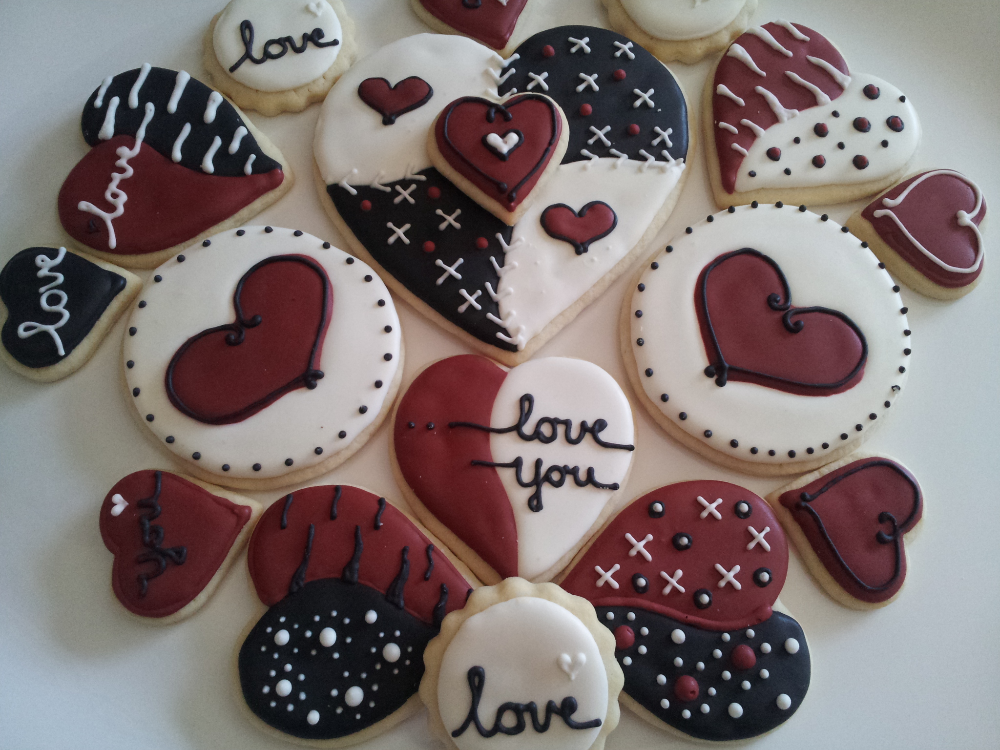 Valentine’s day cookies